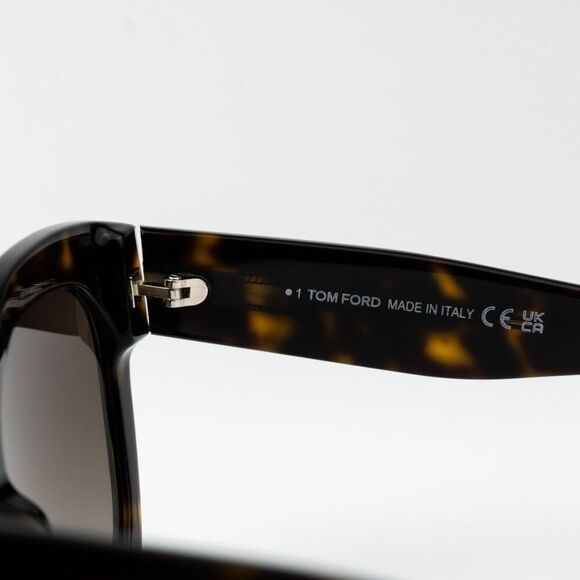 Tom Ford Women Sunglasses Havana Brown Gradient Polarized BEATRIX FT0613/S 52H - Picture 7 of 13